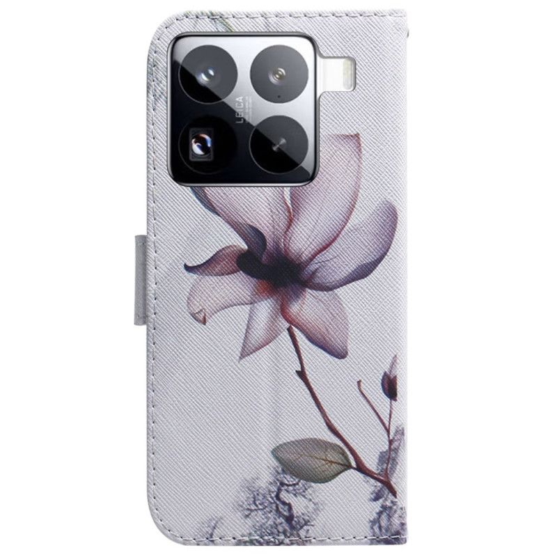 Housse Xiaomi 15 Pro Fleur Rose