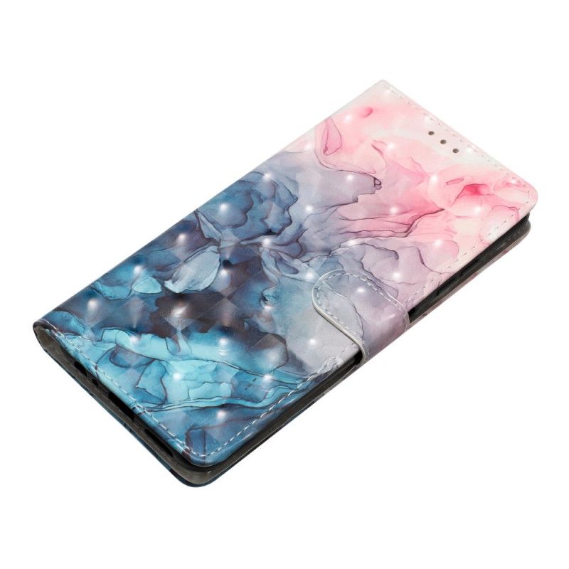 Housse Xiaomi 15 Pro Marbre Rose et Bleu 3D