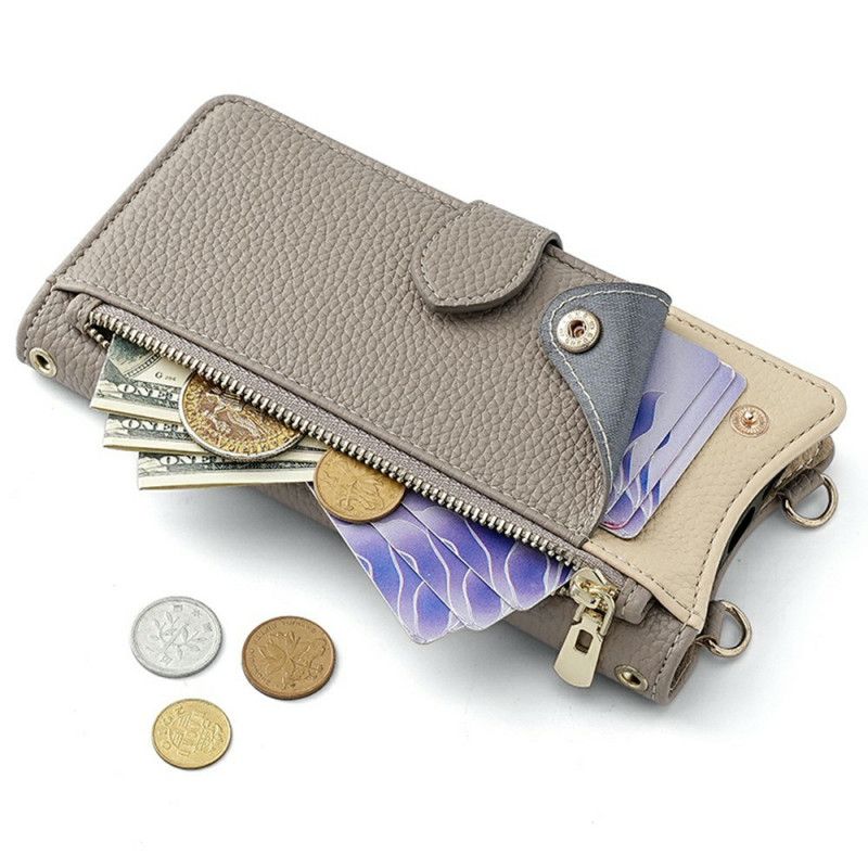 Housse Xiaomi 15 Pro Portefeuille et Chaîne