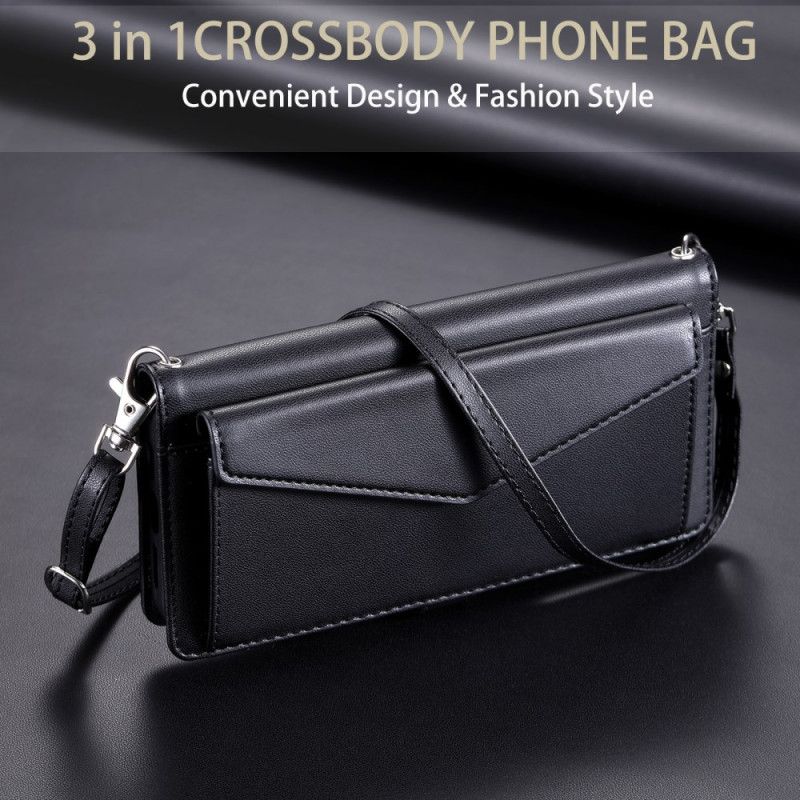 Housse Xiaomi 15 Pro Style Pochette avec Lanière et Bandoulière