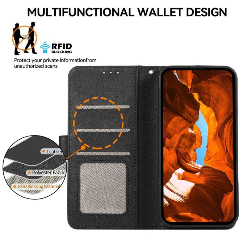 Housse Xiaomi 15 Ultra Blocage RFID Texture Soie