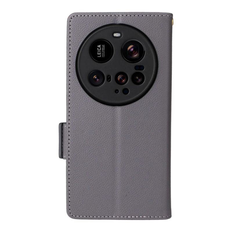 Housse Xiaomi 15 Ultra Design Texturé à Lanière