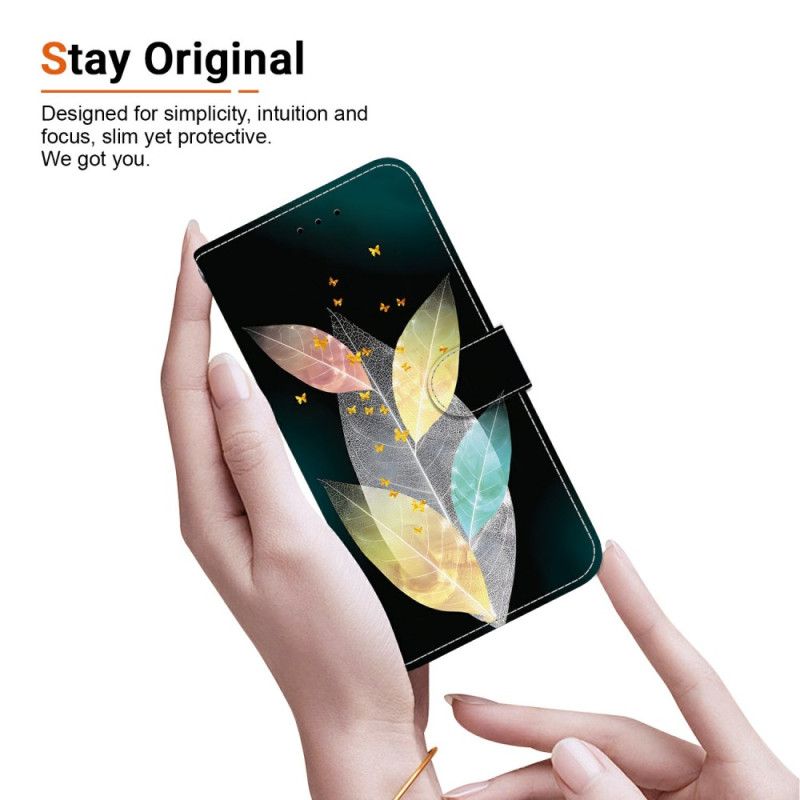 Housse Xiaomi 15 Ultra Feuilles Colorées