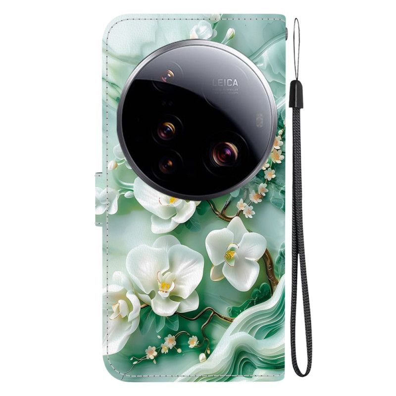Housse Xiaomi 15 Ultra Fleurs de Jade