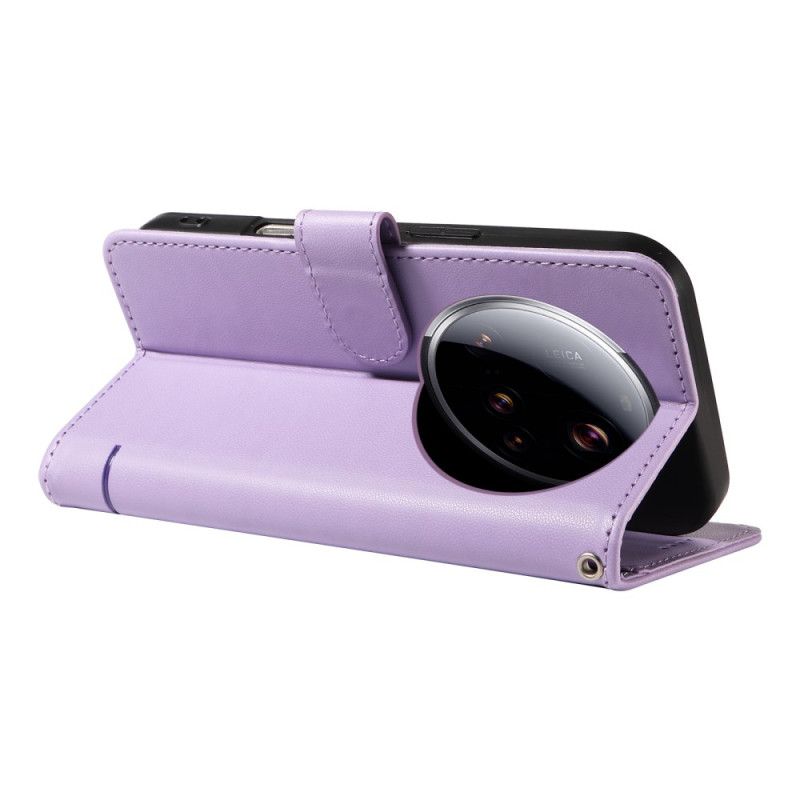 Housse Xiaomi 15 Ultra Graphique Chat à Lanière