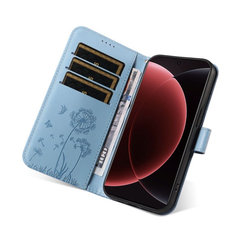 Housse Xiaomi 15 Ultra Pissenlits à Lanière