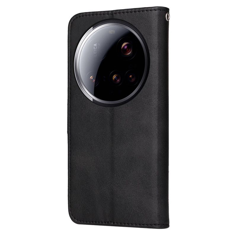 Housse Xiaomi 15 Ultra Simili Cuir Texturé