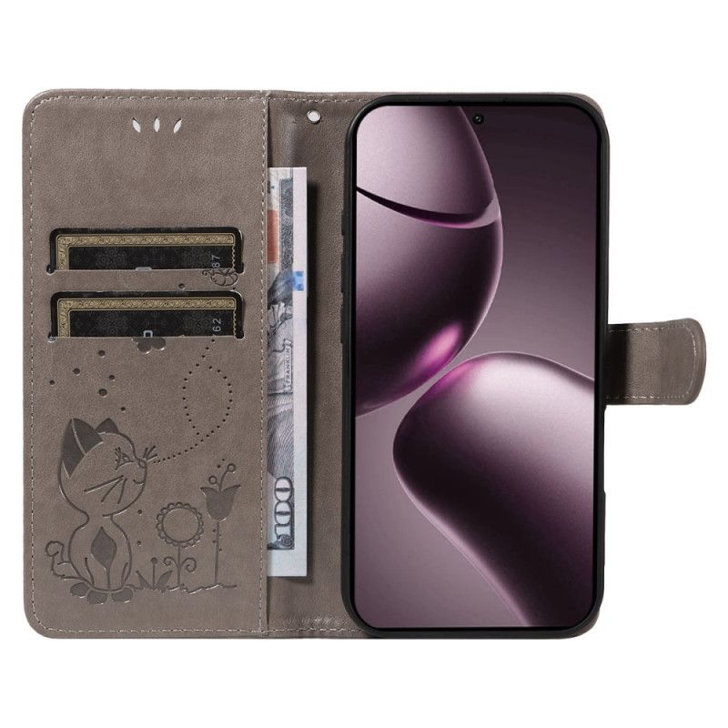 Housse Xiaomi 15T Chat et Abeille