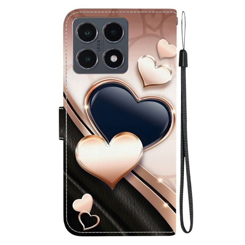 Housse Xiaomi 15T Coeurs