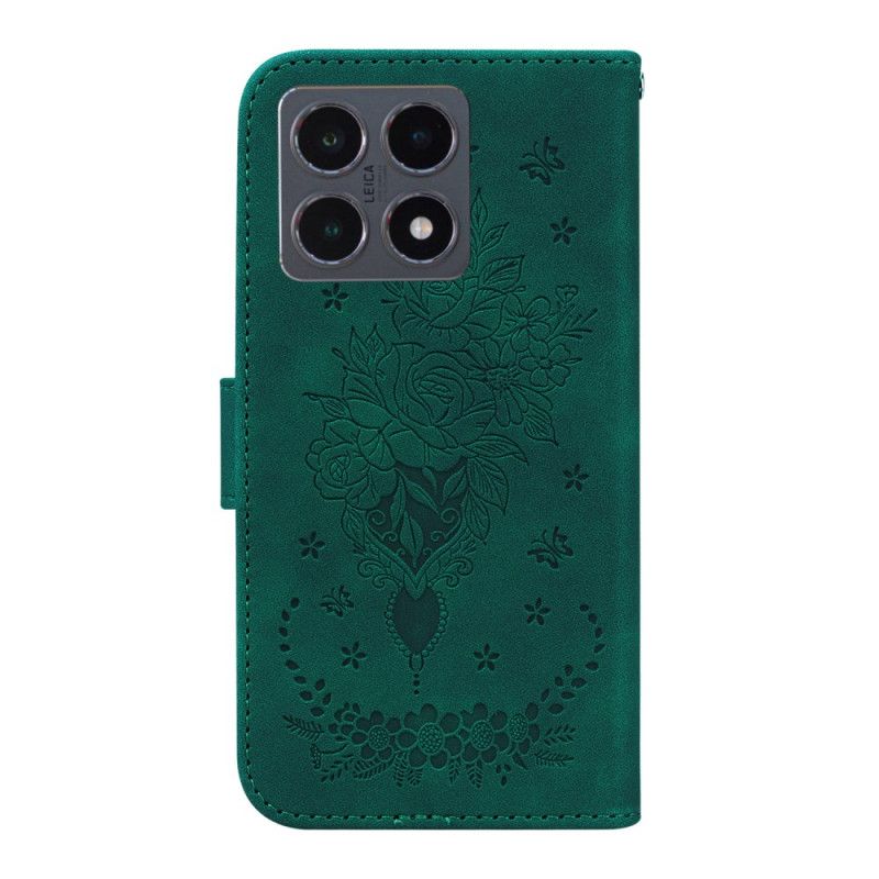 Housse Xiaomi 15T Empreinte Roses