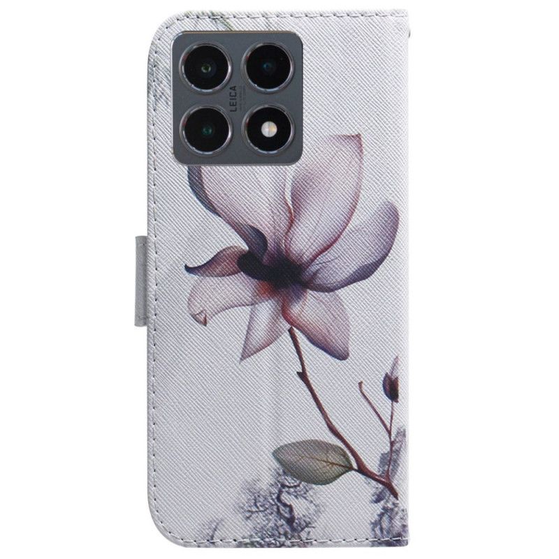 Housse Xiaomi 15T Fleur Rose