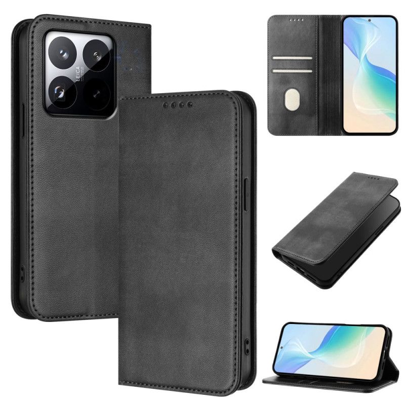 Housse Xiaomi 15T Portefeuille Vintage