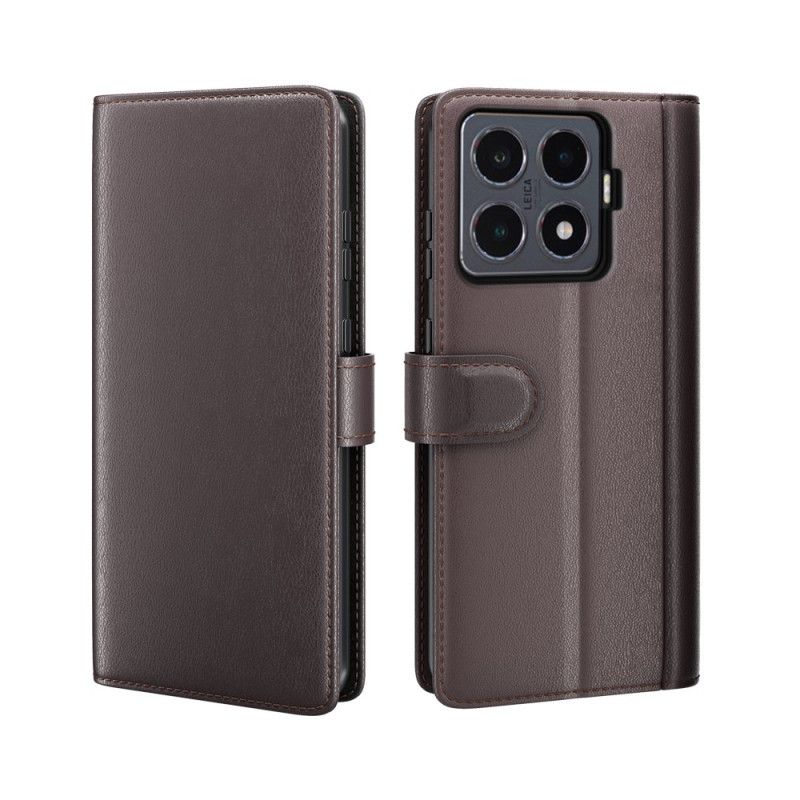 Housse Xiaomi 15T Pro Cuir Véritable