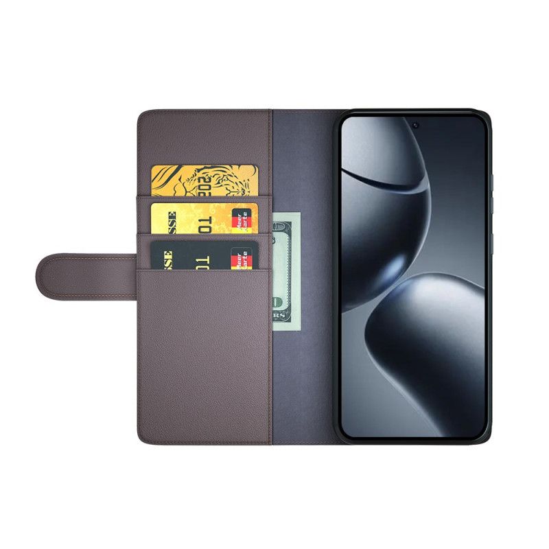 Housse Xiaomi 15T Pro Cuir Véritable