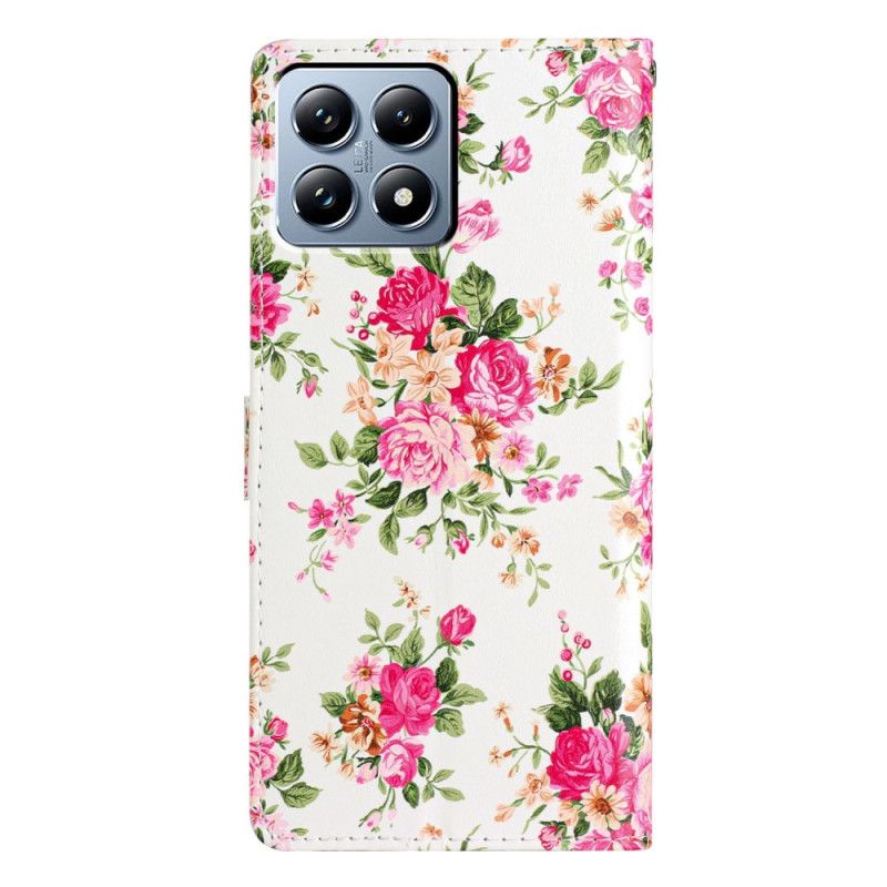 Housse Xiaomi 15T Pro Fleurs Liberty