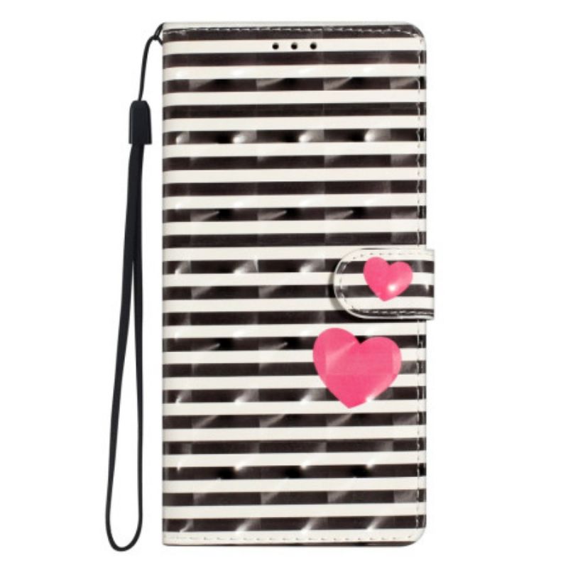 Housse Xiaomi 15T Pro Rayures et Cœur