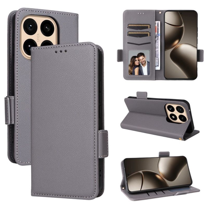 Housse Xiaomi 15T Simili Cuir à Lanière