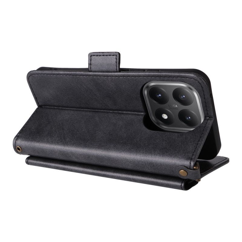 Housse Xiaomi 15T Vintage avec Bandoulière