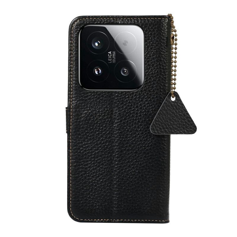 Housse Xiaomi 15T Vrai Cuir Protection RFID