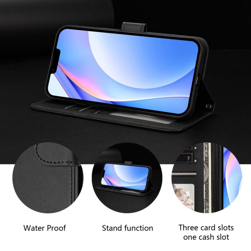 Housse Xiaomi 17 Pro Blocage RFID Effet Cuir