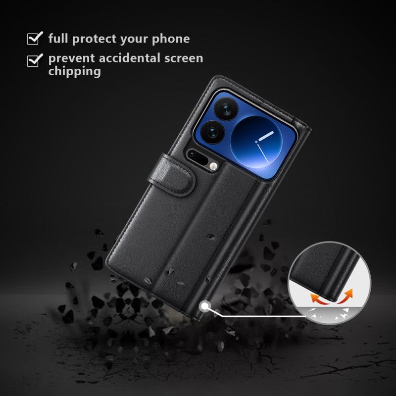 Housse Xiaomi 17 Pro Cuir Véritable