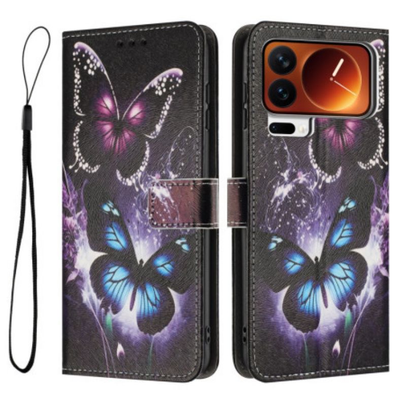 Housse Xiaomi 17 Pro Deux Papillons