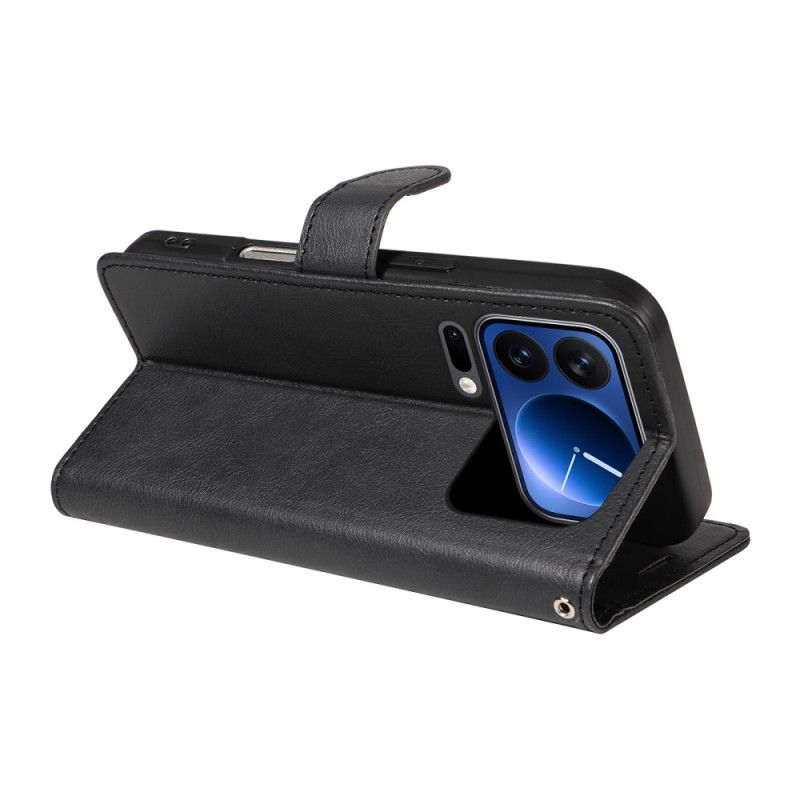 Housse Xiaomi 17 Pro Effet Cuir Uni