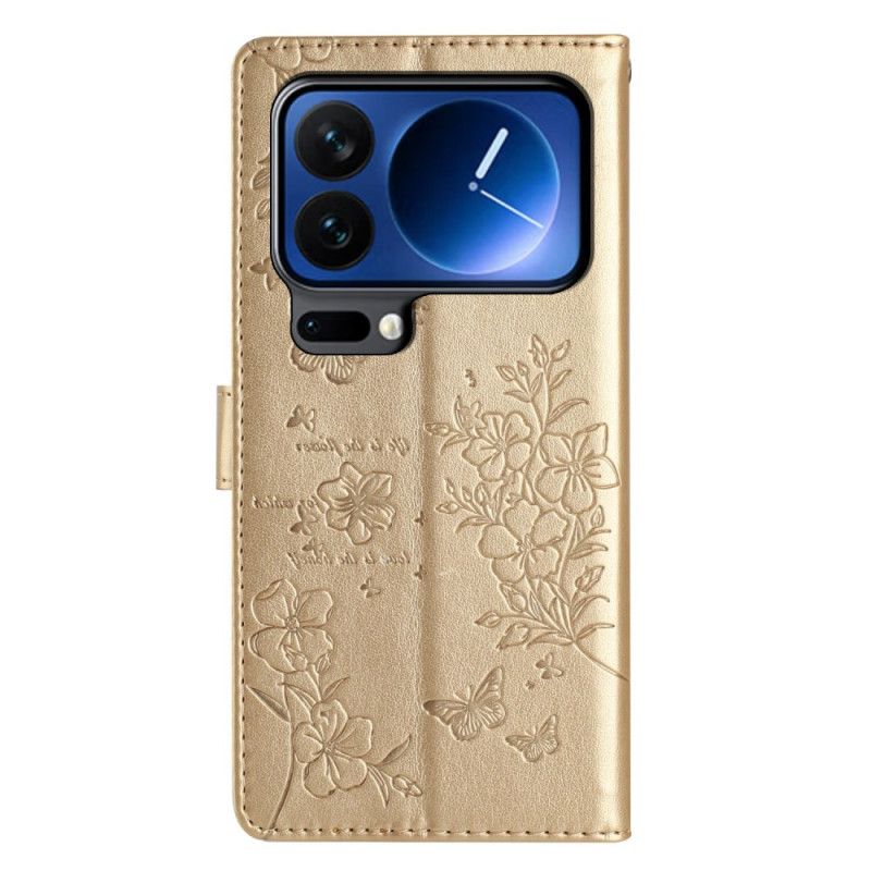 Housse Xiaomi 17 Pro Empreinte Fleurettes