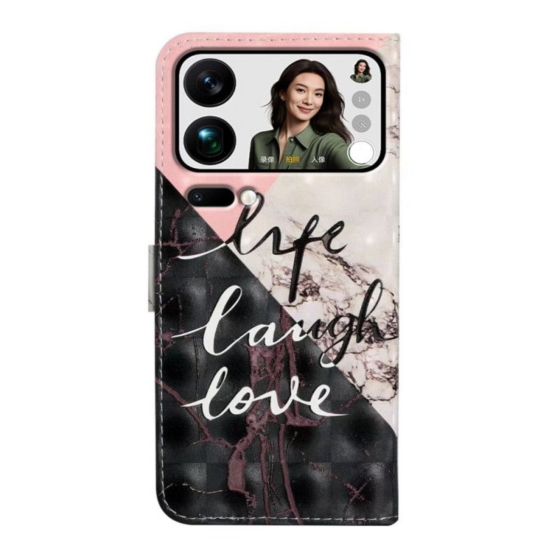 Housse Xiaomi 17 Pro Max Marbre Tricolore