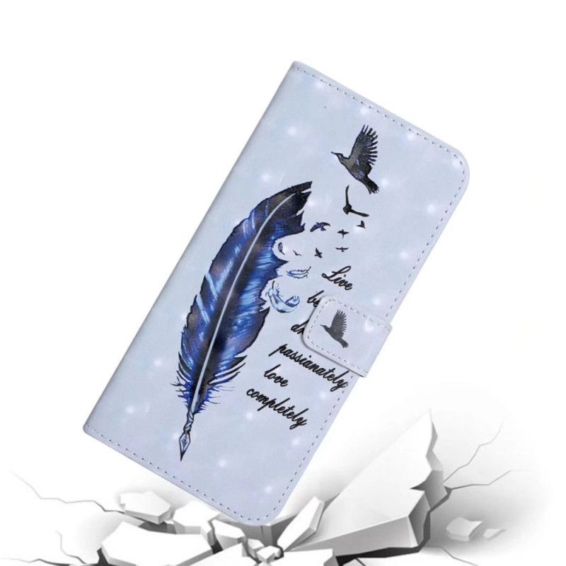 Housse Xiaomi 17 Pro Max Plume Bleue