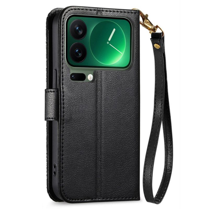 Housse Xiaomi 17 Pro Max Portefeuille Motif Floral