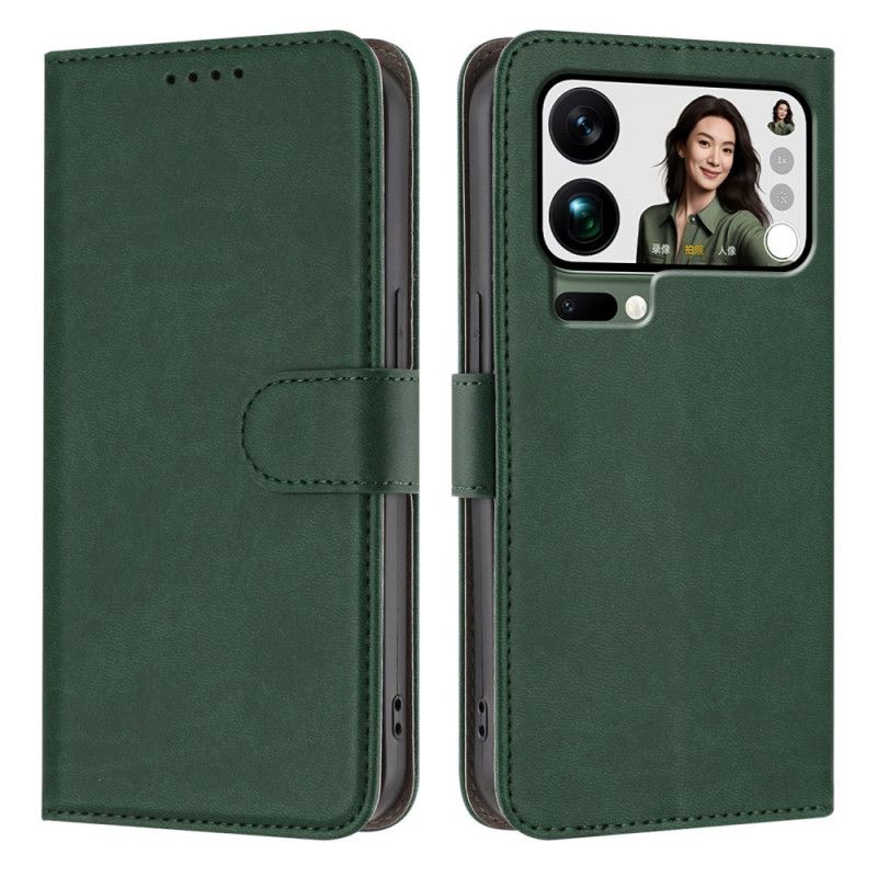 Housse Xiaomi 17 Pro Max Simili Cuir Uni