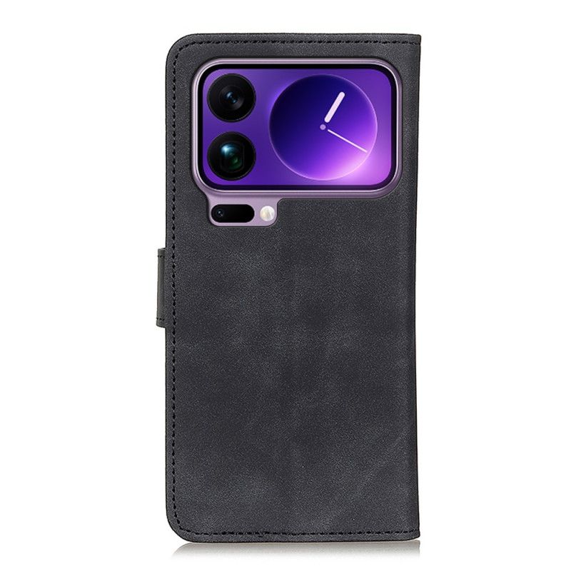 Housse Xiaomi 17 Pro Texture Rétro KHAZNEH