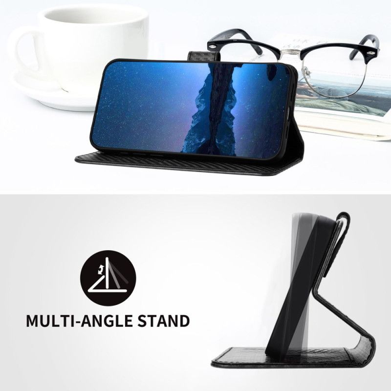 Housse Xiaomi 17 Texture Fibre Carbone