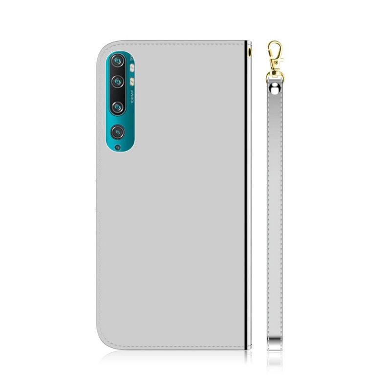 Housse Xiaomi Mi 10 / 10 Pro Simili Cuir Couverture Miroir