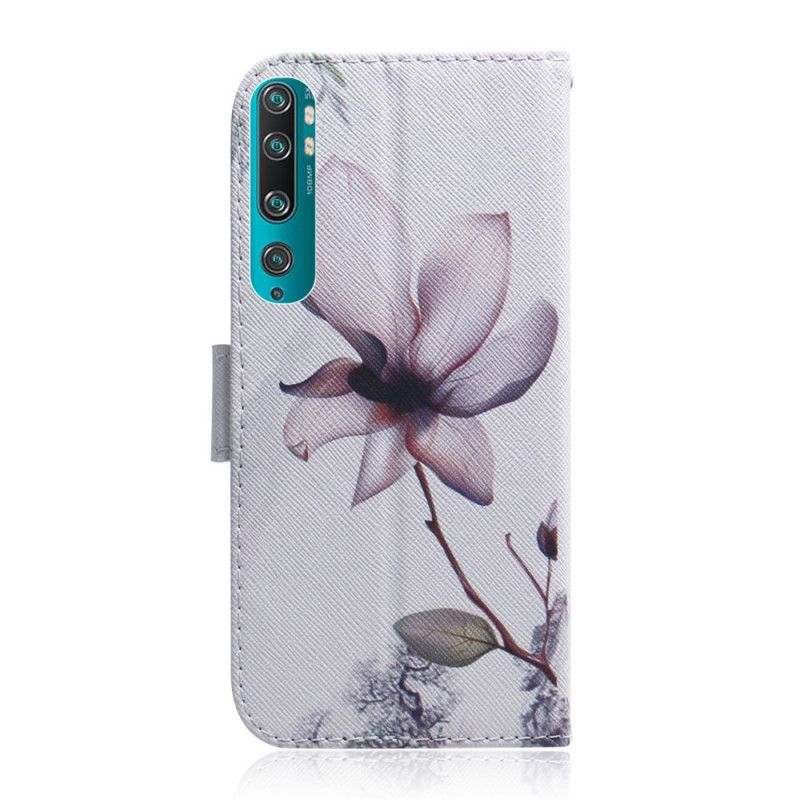 Housse Xiaomi Mi 10 / 10 Pro Une Fleur Rose