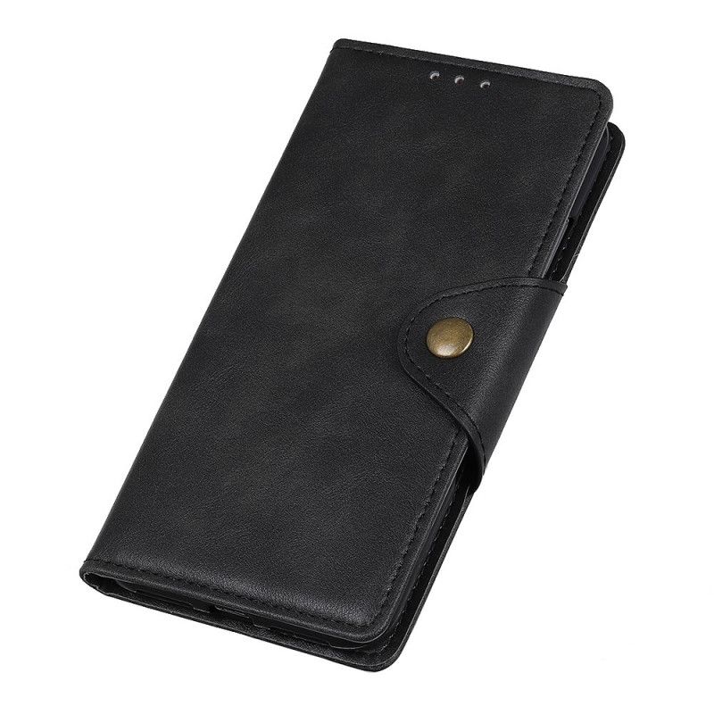 Housse Xiaomi Mi 10 Simili Cuir Bouton