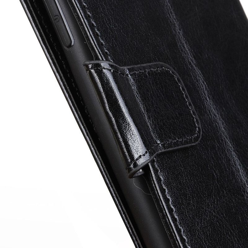 Étui Housse Xiaomi Mi 10t Lite 5g / Redmi Note 9 Pro 5g Effet Cuir Brillant