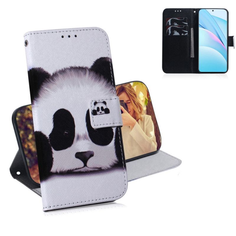 Étui Housse Xiaomi Mi 10t Lite 5g / Redmi Note 9 Pro 5g Face De Panda