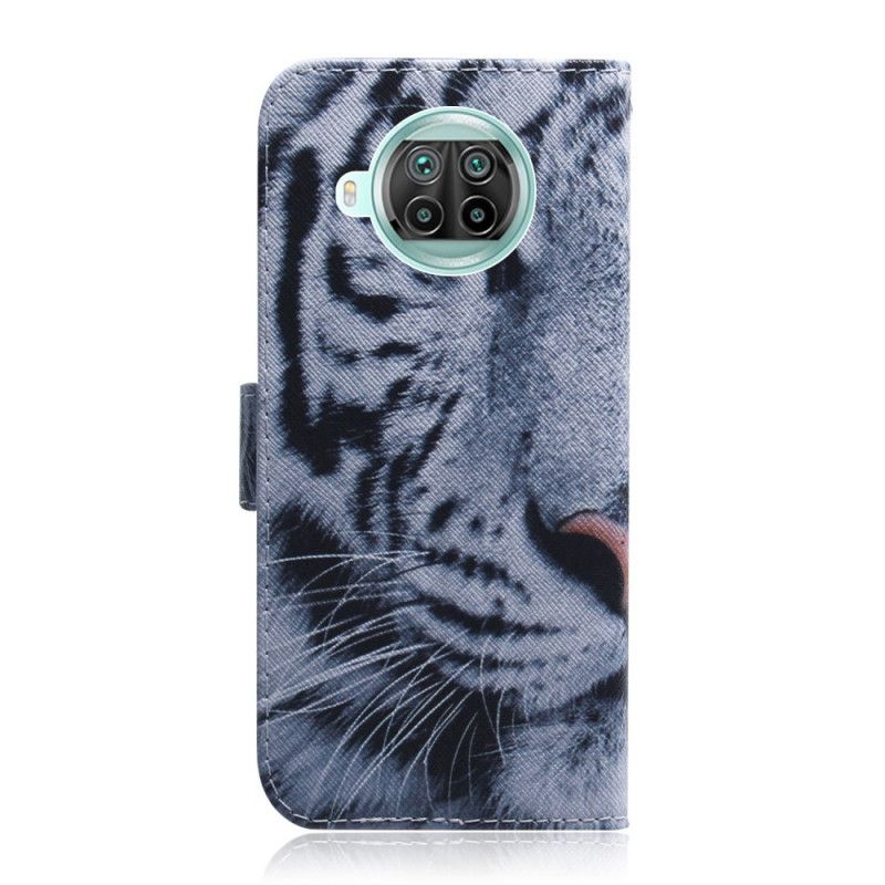 Housse Xiaomi Mi 10t Lite 5g / Redmi Note 9 Pro 5g Face De Tigre