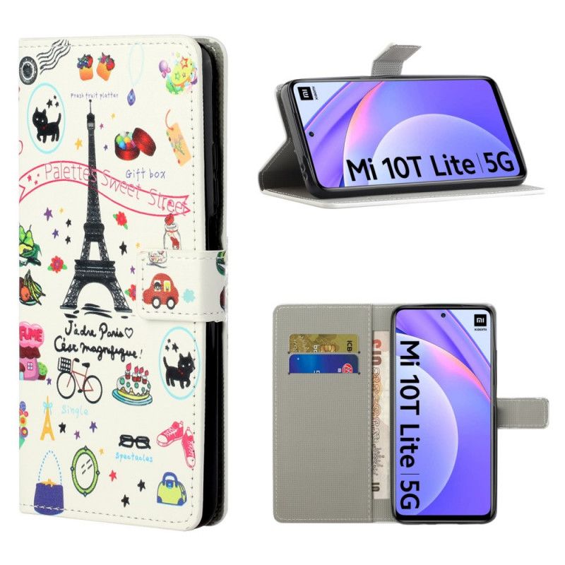 Housse Xiaomi Mi 10t Lite 5g / Redmi Note 9 Pro 5g J'adore Paris