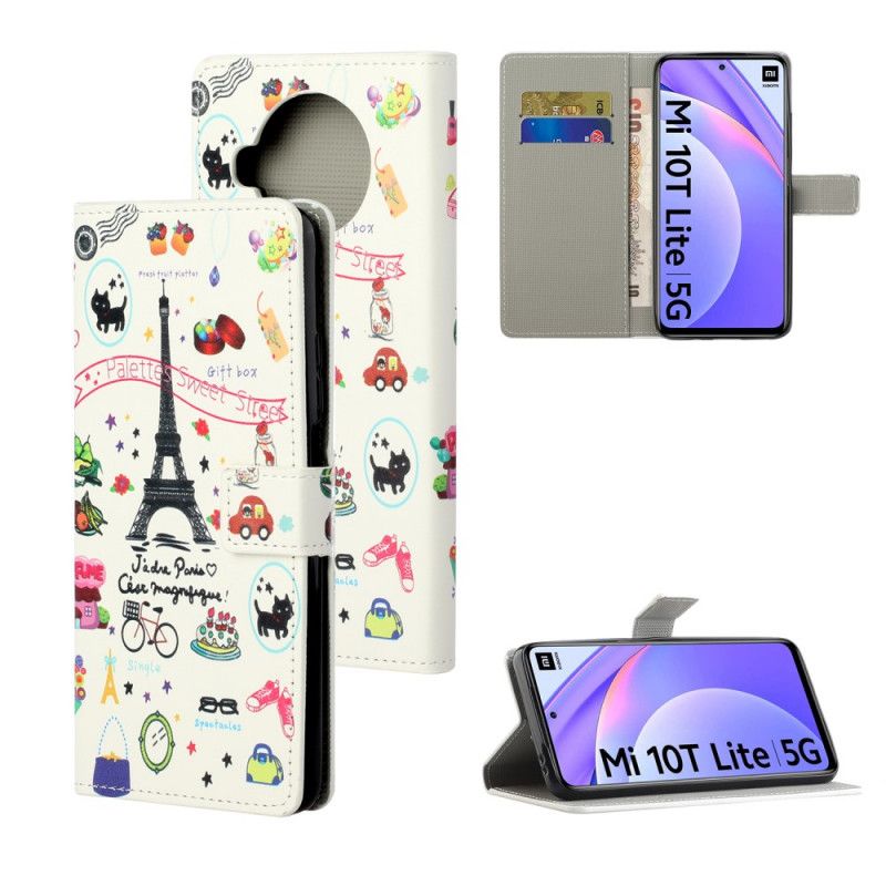 Housse Xiaomi Mi 10t Lite 5g / Redmi Note 9 Pro 5g J'adore Paris