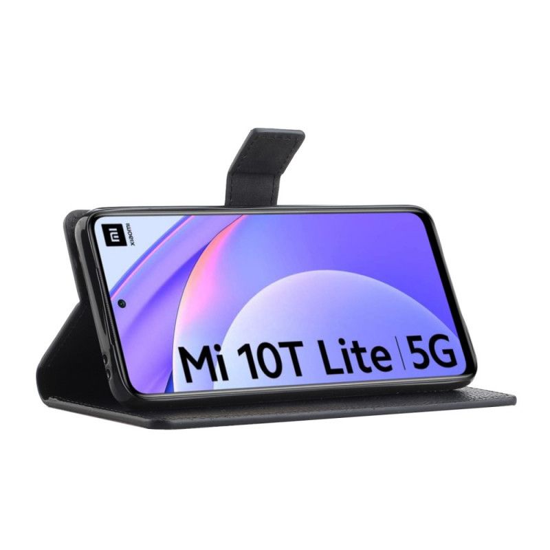 Housse Xiaomi Mi 10t Lite 5g / Redmi Note 9 Pro 5g Litchi Simple