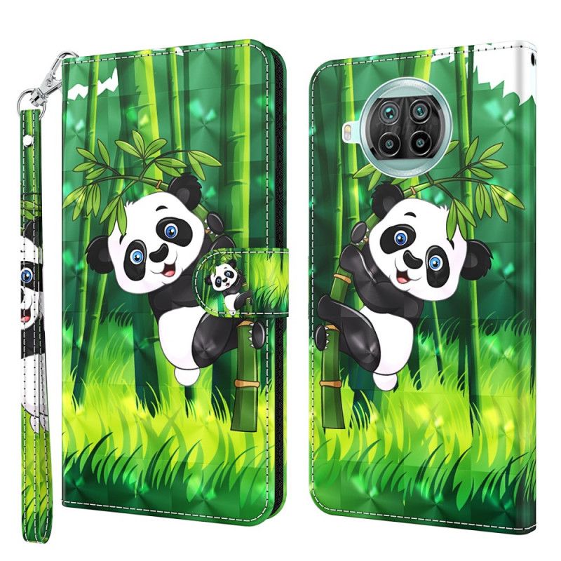 Housse Xiaomi Mi 10t Lite 5g / Redmi Note 9 Pro 5g Panda Et Bambou