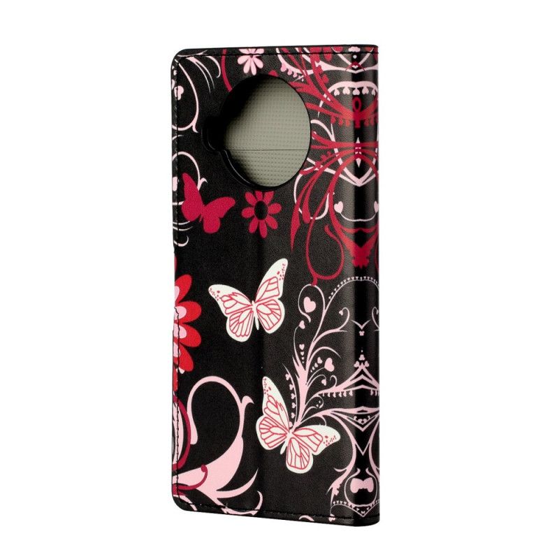 Housse Xiaomi Mi 10t Lite 5g / Redmi Note 9 Pro 5g Papillons Et Fleurs