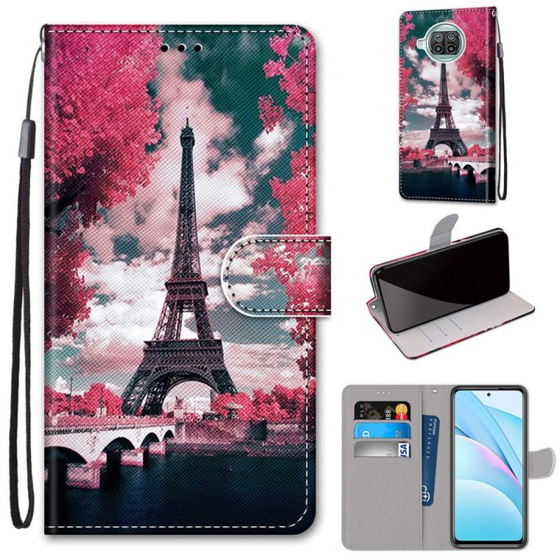 Housse Xiaomi Mi 10t Lite 5g / Redmi Note 9 Pro 5g Tour Eiffel En Été