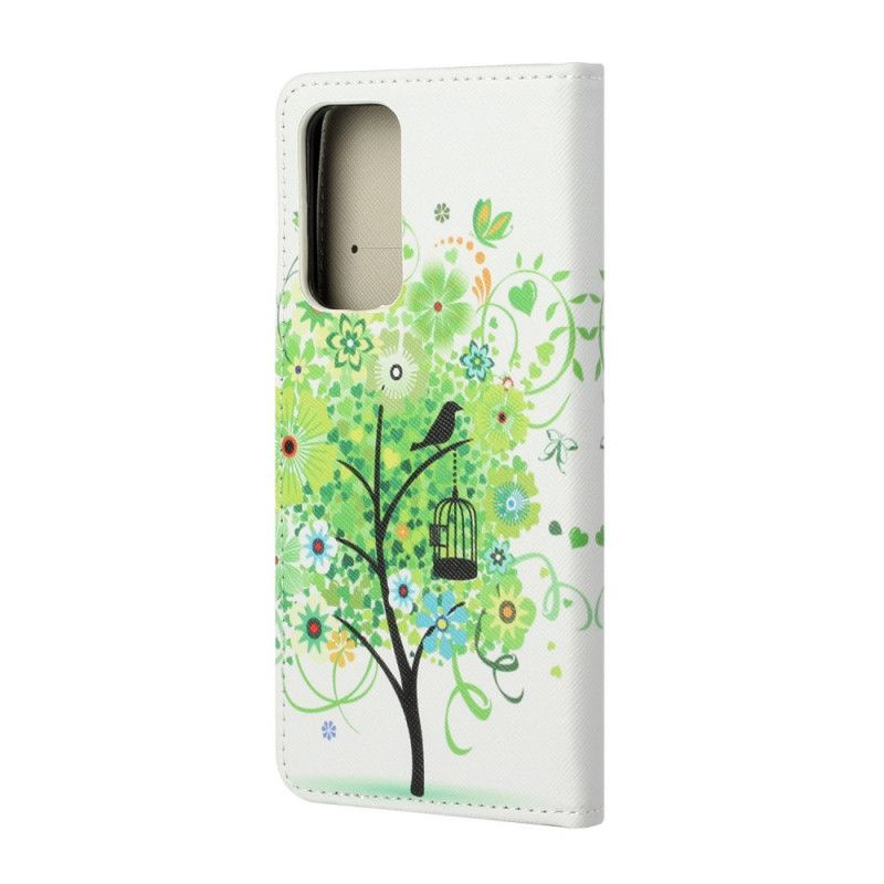 Housse Xiaomi Mi 10t / 10t Pro Arbre Feuillage Vert