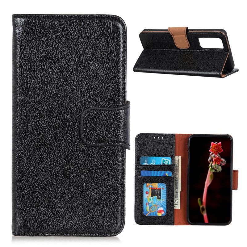 Housse Xiaomi Mi 10t / 10t Pro Cuir Fendu Nappa