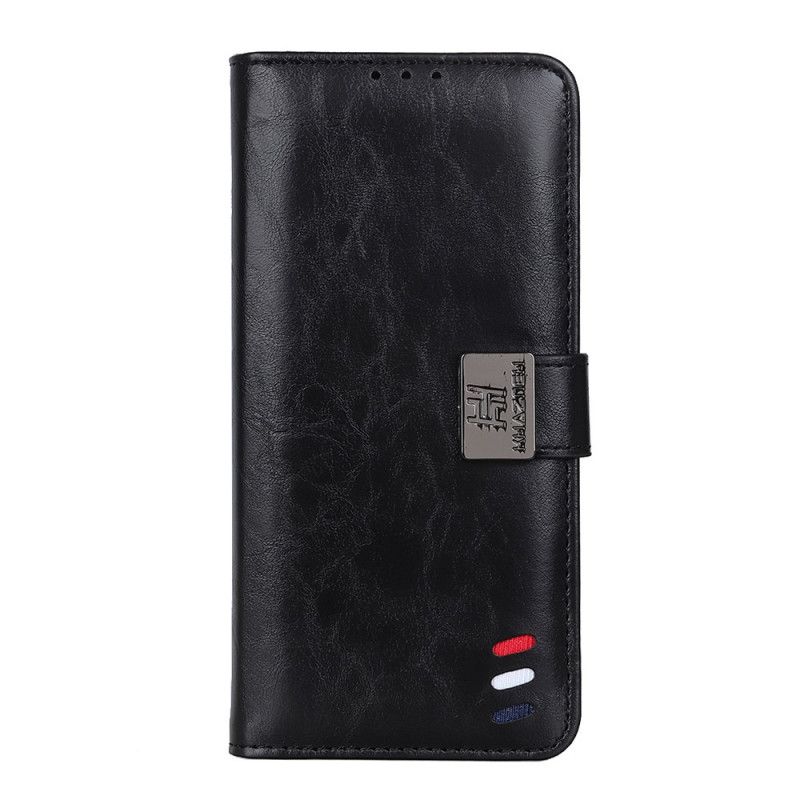 Housse Xiaomi Mi 10t / 10t Pro Effet Cuir Vintage Tricolore