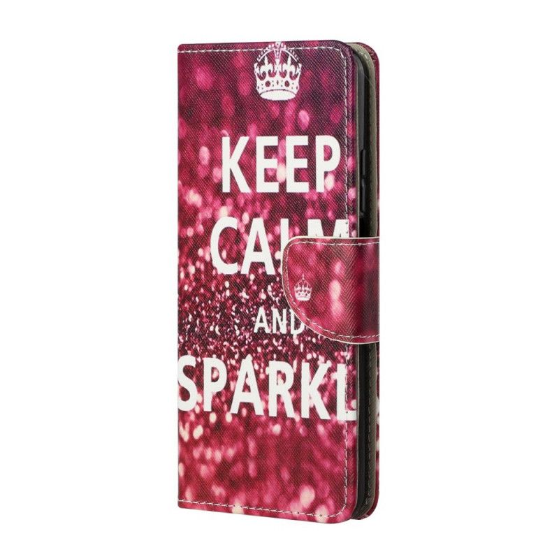 Housse Xiaomi Mi 10t / 10t Pro Keep Calm And Sparkle
